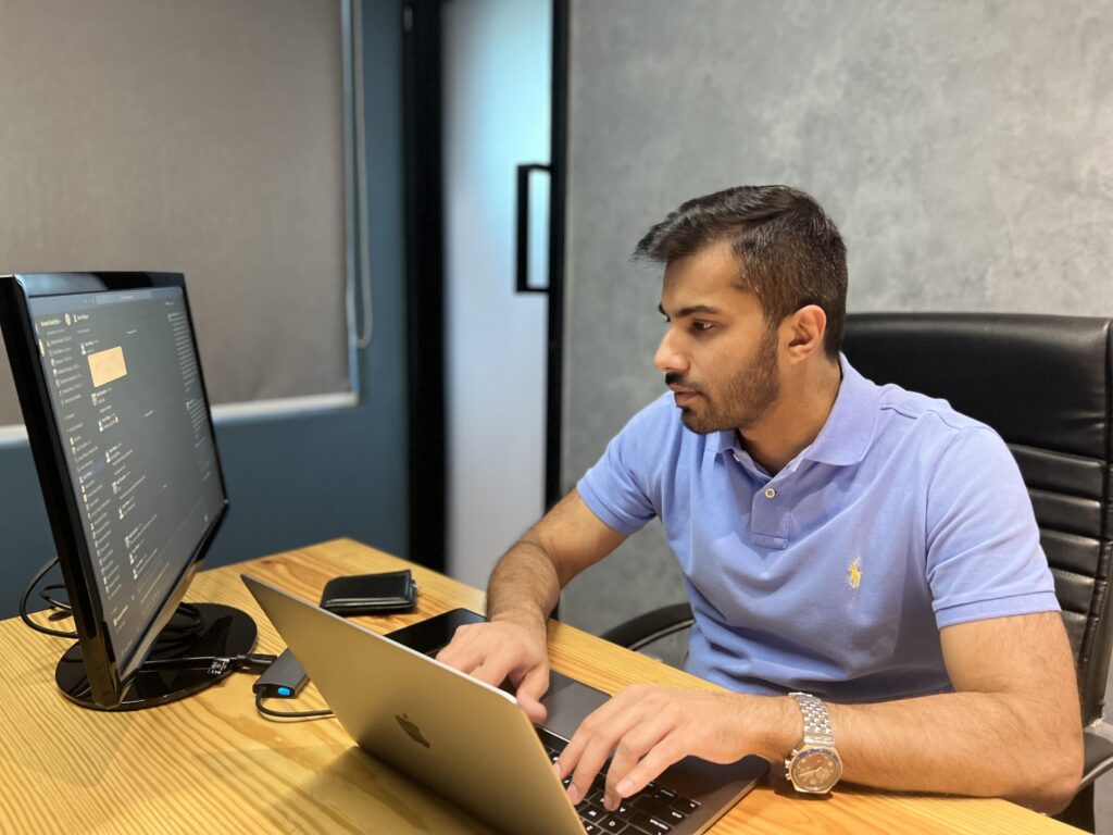 Private office space in garden town