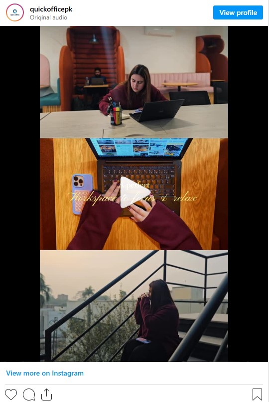 Quickoffice coworking space lahore