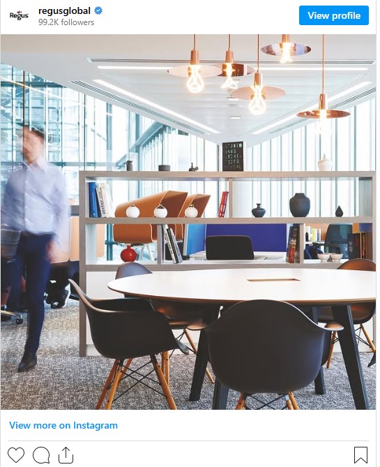 Regus coworking space lahore